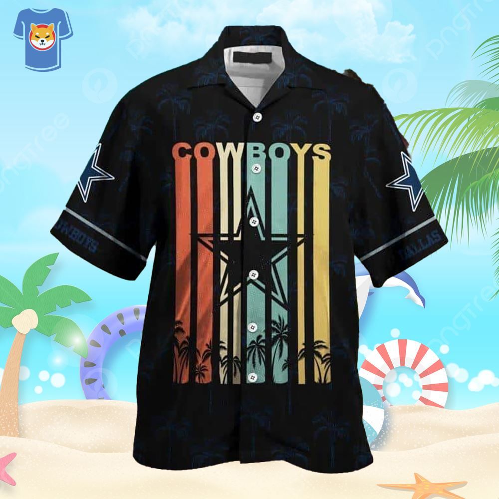 Retro Beachwear NFL Dallas Cowboys Essential Hawaiian Design
