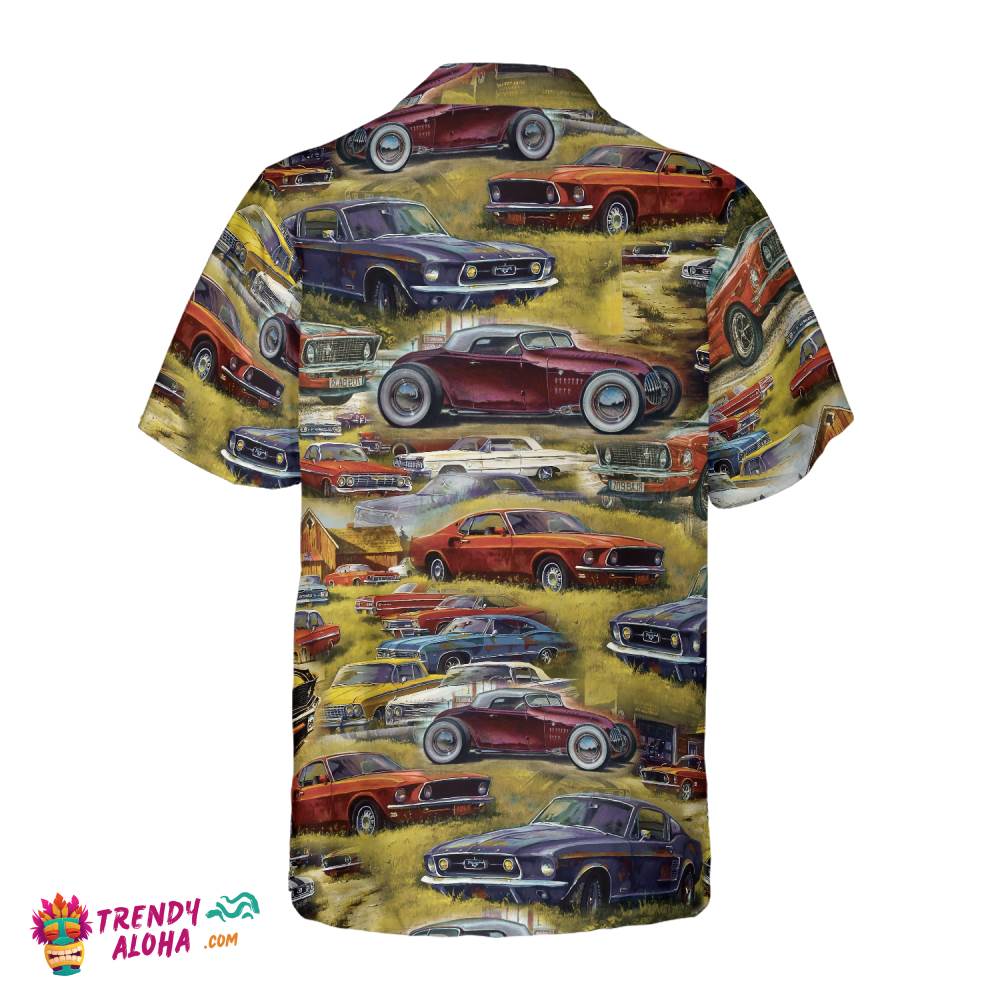 Retro Hot Rod Hawaiian Shirt
