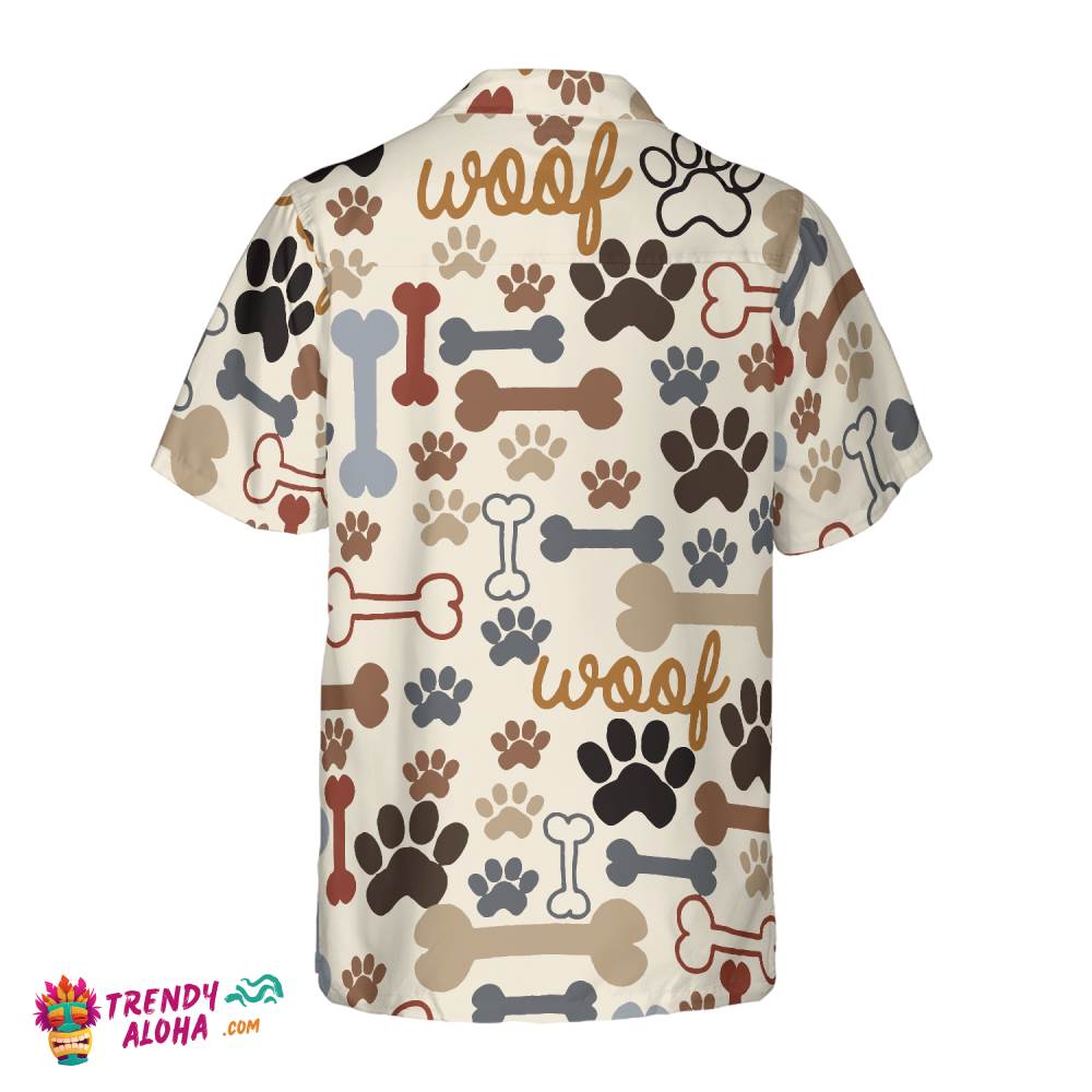 Retro Pug Shirt For Men Hawaiian Shirt