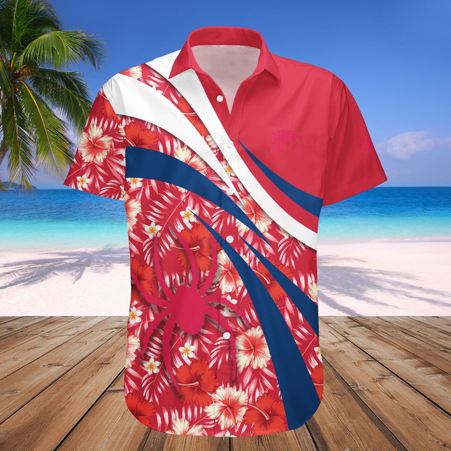 Richmond Spiders Hawaii Shirt Hibiscus Sport Style – NCAA