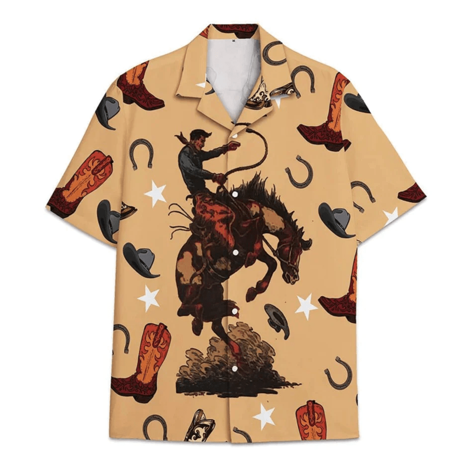 Ridding Horse 3D Hawaiian Shirt Combining Passion Style Flawlessly