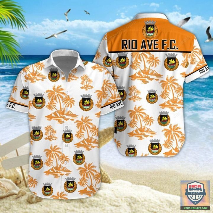 Rio Ave Fc Coconut Tree Hawaiian Shirt
