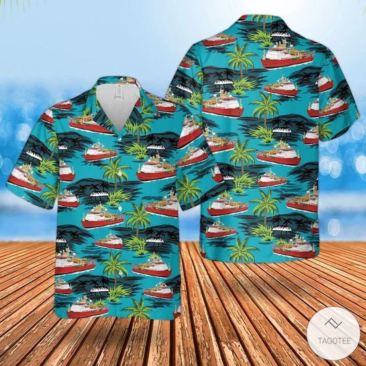 RN HMS Protector Design Hawaiian Shirt Unique Style