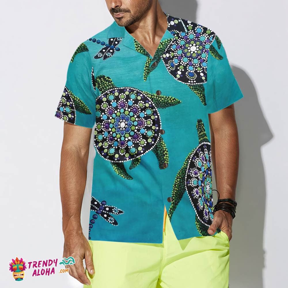 Rock Turtle Hawaiian Shirt