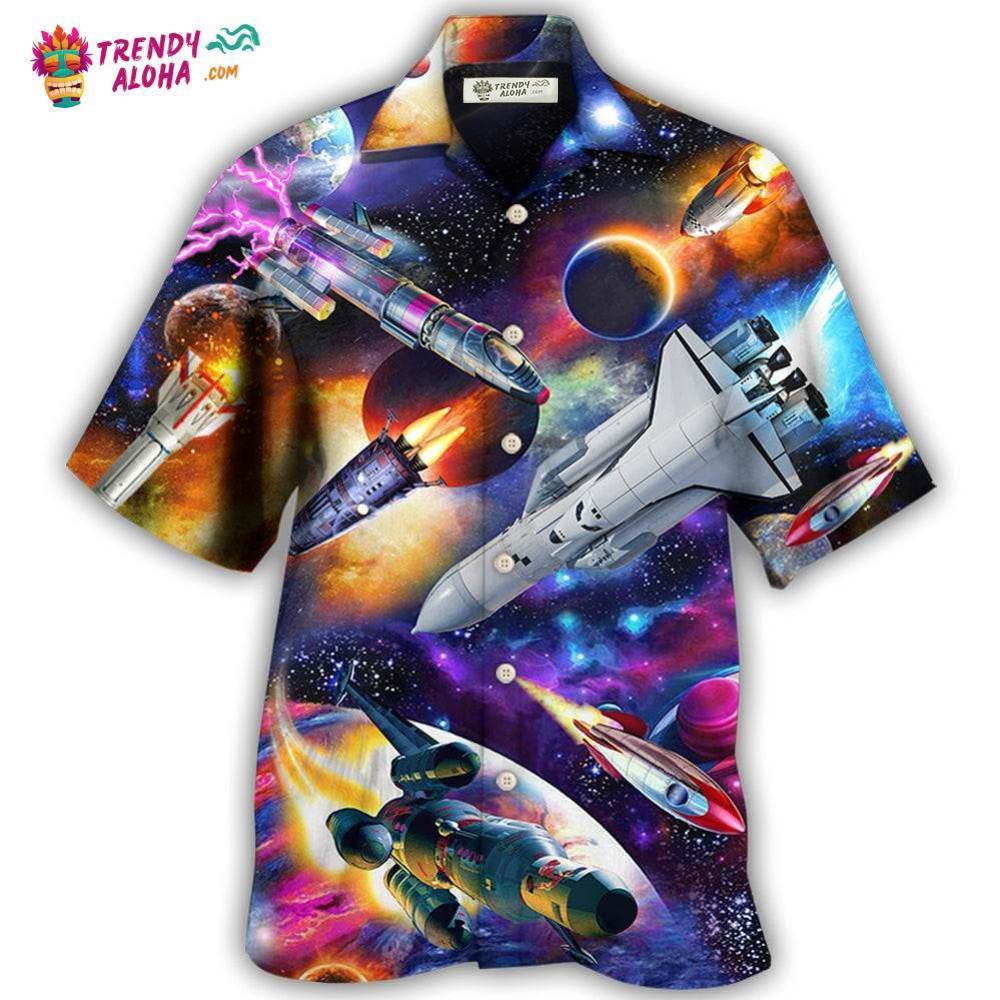Rocket Style With Stunning Colors Hawaiian Shirt – Trendy Aloha