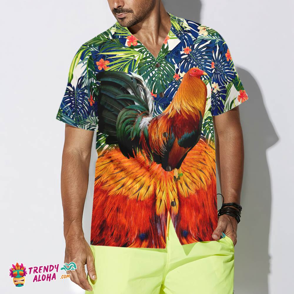 Rooster Hawaiian Shirt
