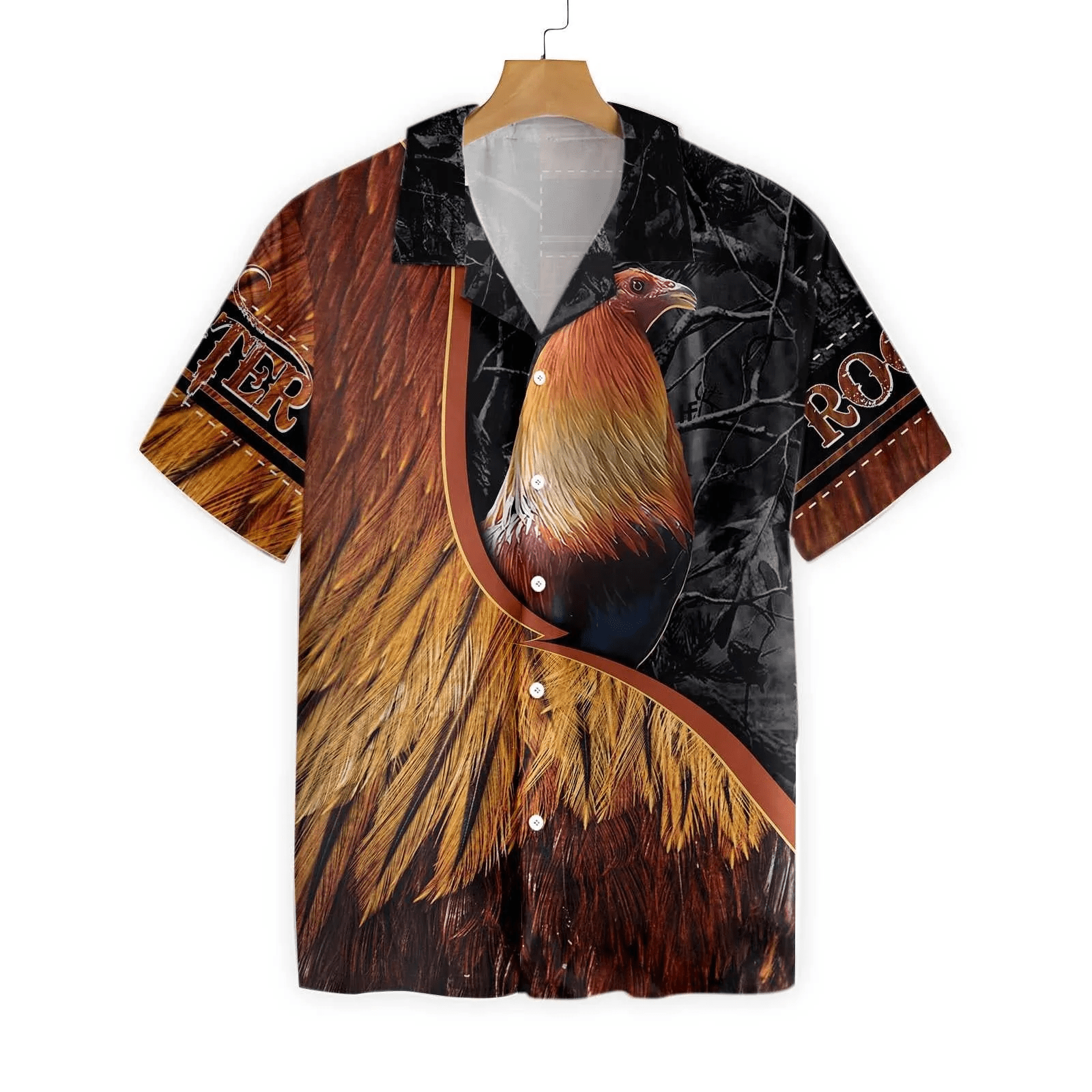 Rooster On The Farm All Printed 3D Trendy Hawaiian Shirt, Cow Trendy Hawaiian Shirt, Summer Gifts For Men And Women