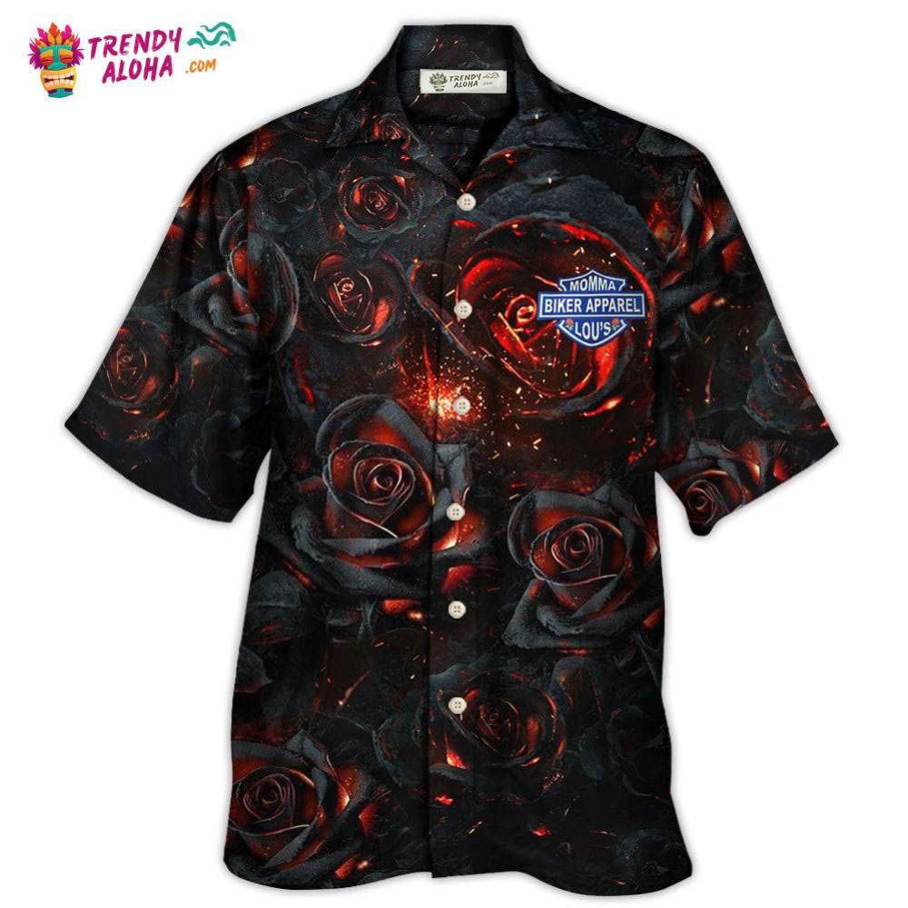 Rose Flowers Life Is Like Burning Hawaiian Shirt – Trendy Aloha