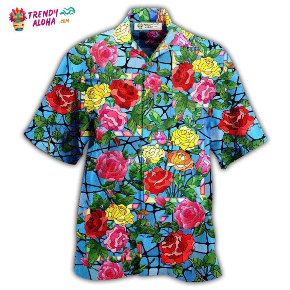 Rose Flowers Love Is A Rose That Blooms Forever Hawaiian Shirt – Trendy Aloha Rose Flowers Love Is A Rose That Blooms Forever Hawaiian Shirt – Trendy Aloha