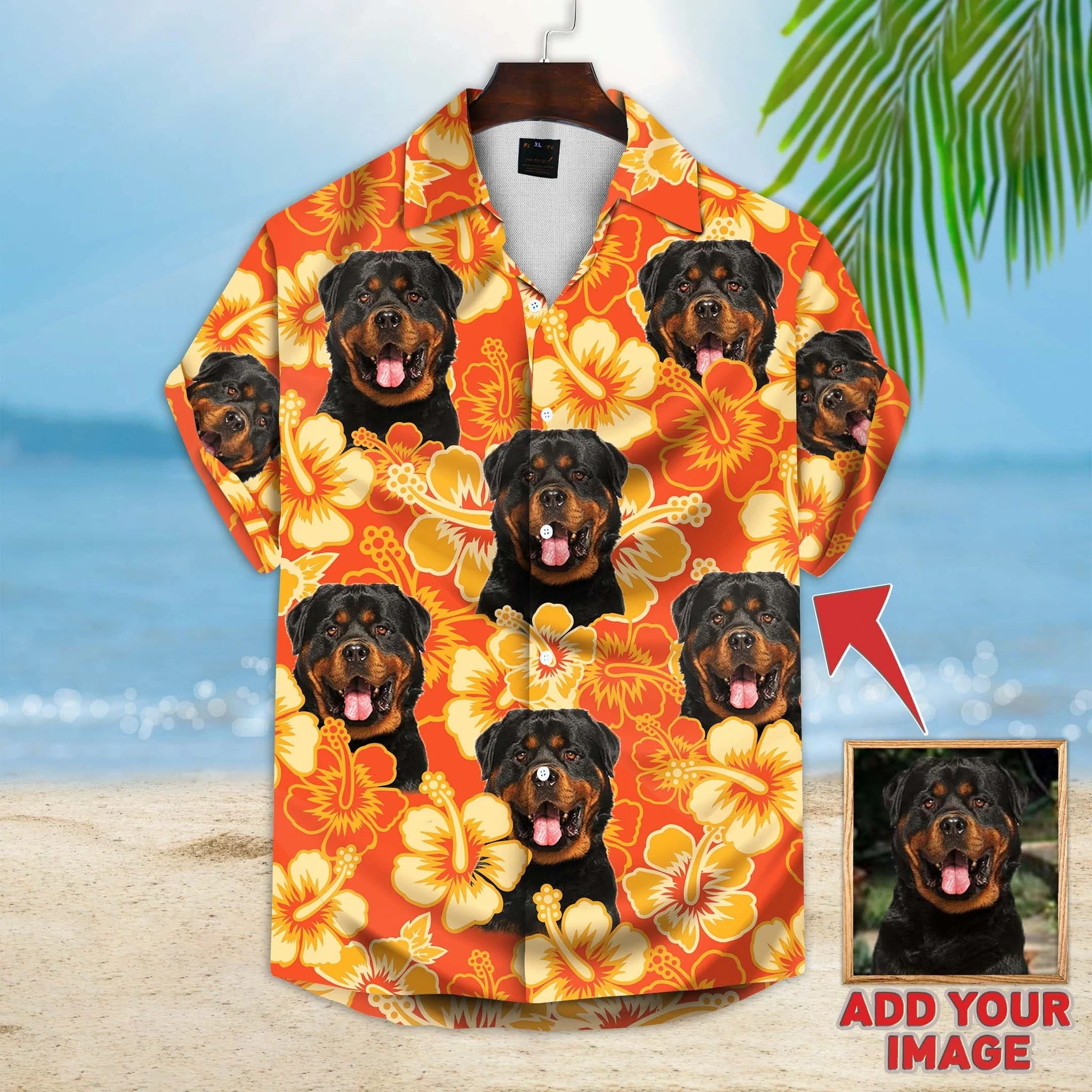 Rottweiler Flower Trendy Hawaiian Shirt, Summer Rottweiler Trendy Hawaiian Shirt Men, Women, Gift For Dog Lovers Rottweiler Flower Trendy Hawaiian Shirt, Summer Rottweiler Trendy Hawaiian Shirt Men, Women, Gift For Dog Lovers