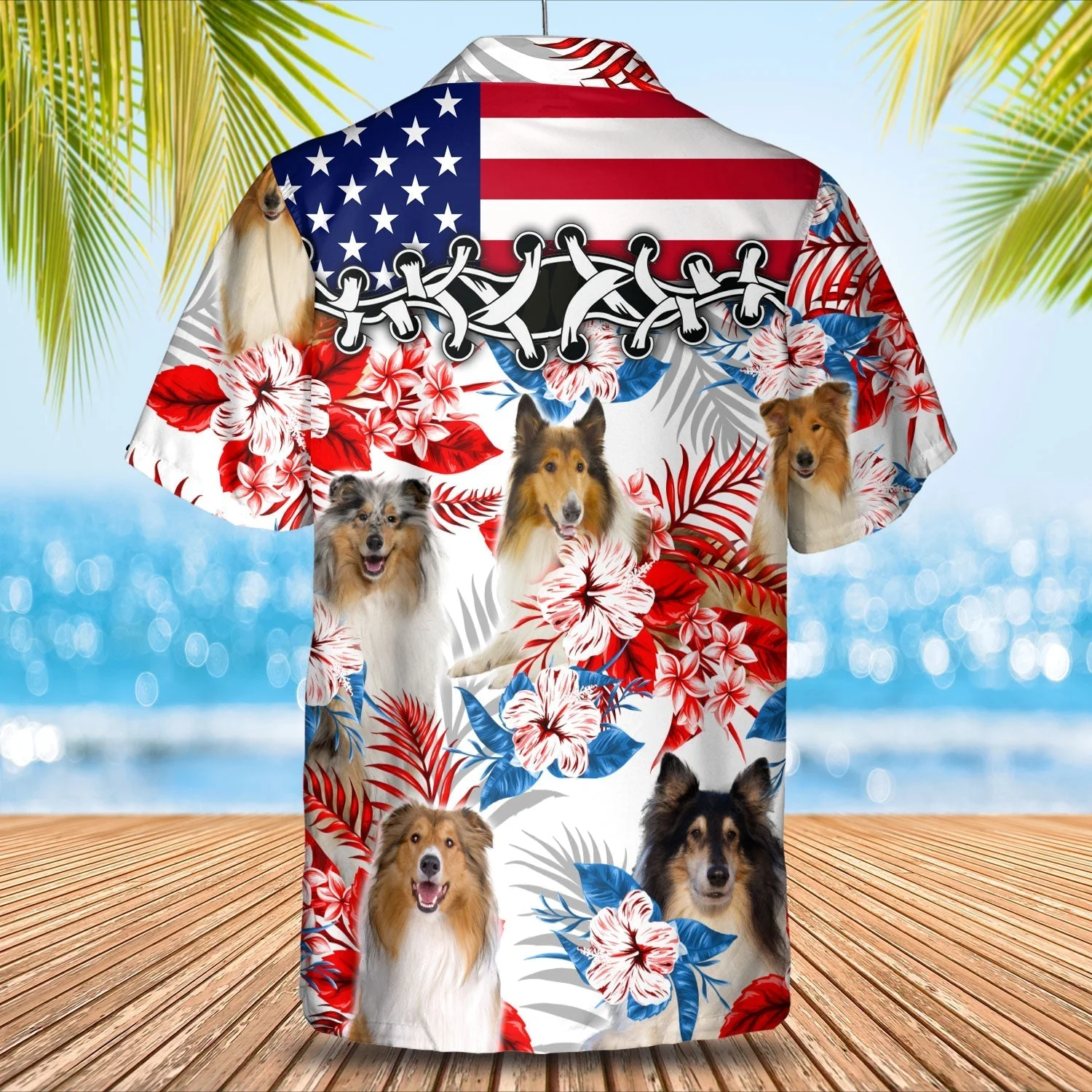 Rough Collie Trendy Hawaiian Shirt – Gift For Summer, Summer Aloha Shirt, Trendy Hawaiian Shirt For Men And Women