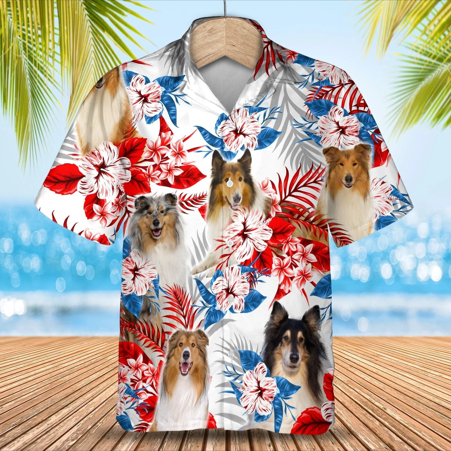 Rough Collie Trendy Hawaiian Shirt – Gift For Summer, Summer Aloha Shirt, Trendy Hawaiian Shirt For Men And Women Rough Collie Trendy Hawaiian Shirt – Gift For Summer, Summer Aloha Shirt, Trendy Hawaiian Shirt For Men And Women