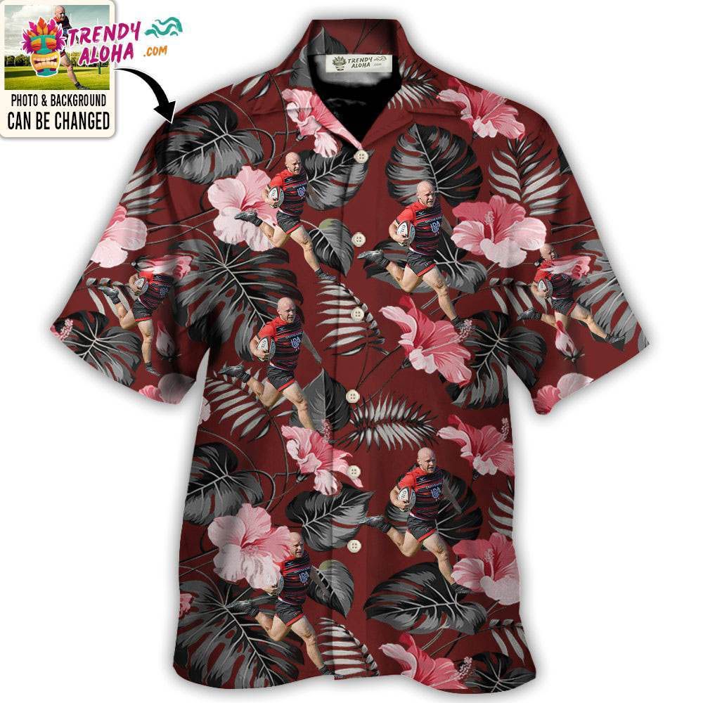 Rugby You Want Tropical Style Custom Photo – Hawaiian Shirt – Personalized Photo Gifts Hawaiian Shirt – Trendy Aloha Rugby You Want Tropical Style Custom Photo – Hawaiian Shirt – Personalized Photo Gifts Hawaiian Shirt – Trendy Aloha