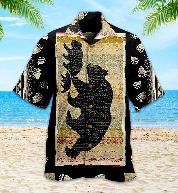 Rustic Bear Vintage Hawaiian Shirt 3D Summer Gifts