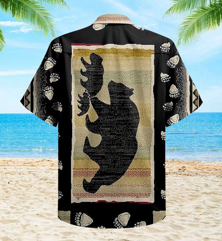 Rustic Bear Vintage Trendy Hawaiian Shirt 3D Summer Gifts
