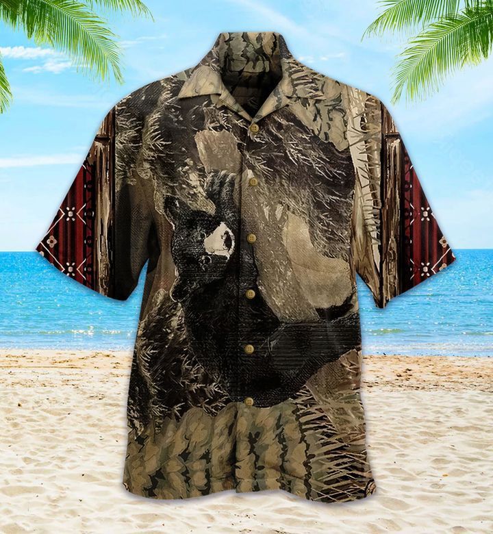 Rustic Lodge Pine Bear Hawaiian Shirt 3D Summer Gifts