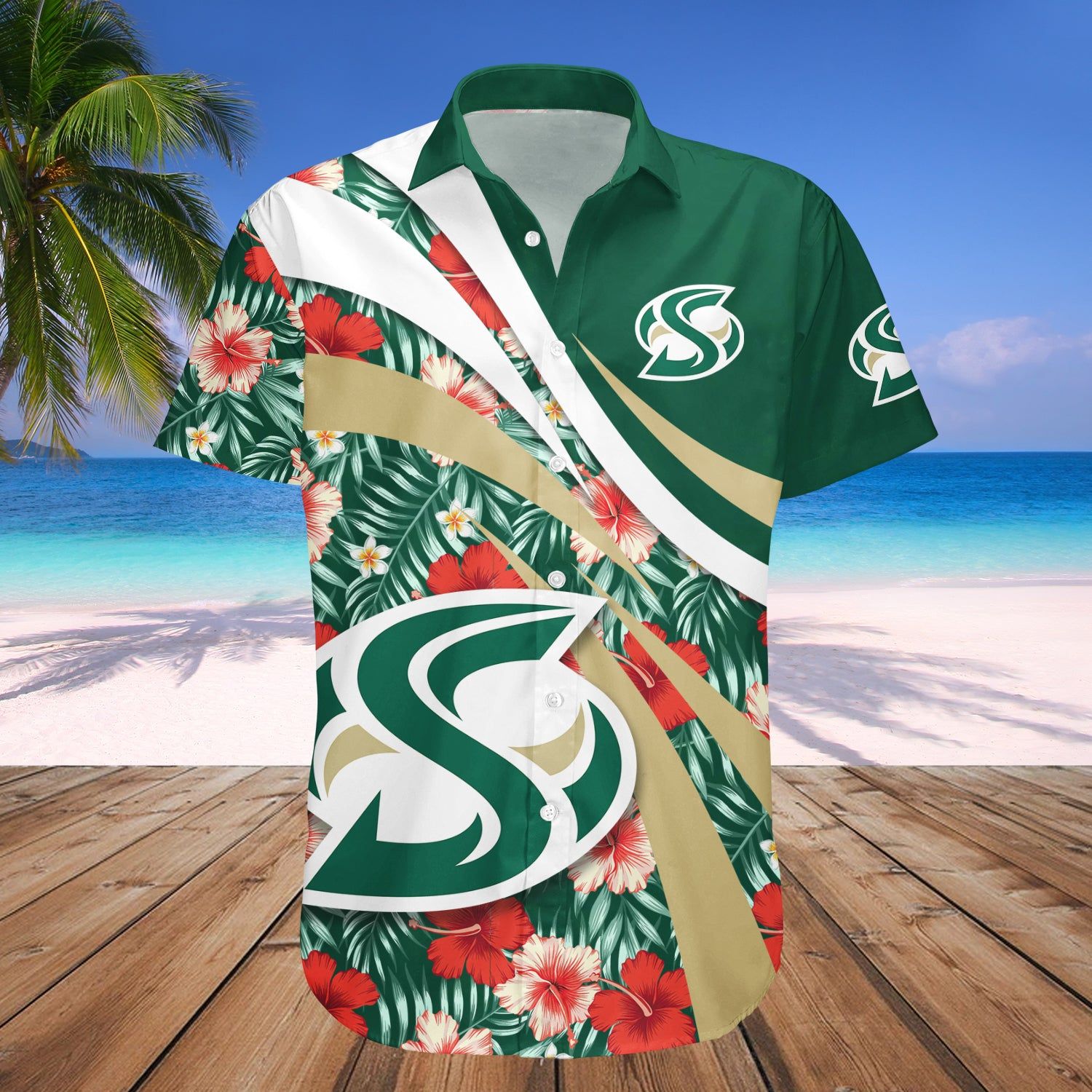 Sacramento State Hornets Hawaii Shirt Hibiscus Sport Style – NCAA