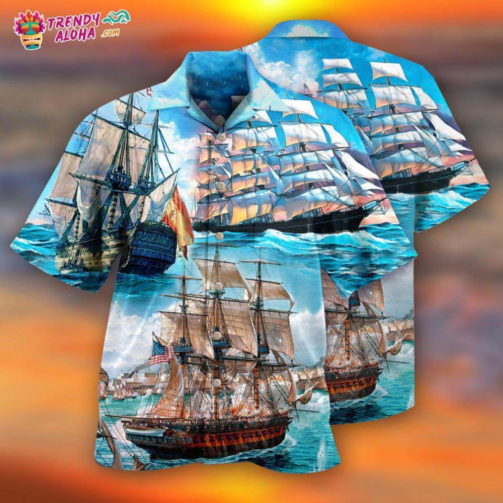 Sailing Come Away With Me Hawaiian Shirt – Trendy Aloha