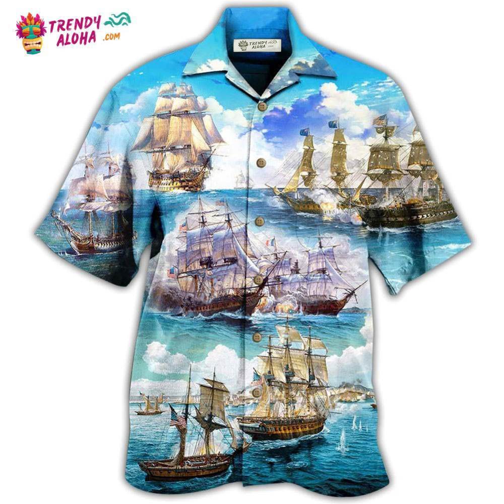 Sailing Go To The Sea Hawaiian Shirt – Trendy Aloha