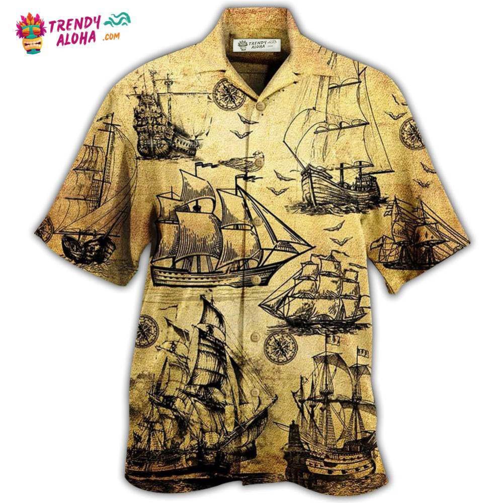 Sailing I Plan To Go Sailing Vintage Sail Hawaiian Shirt – Trendy Aloha Sailing I Plan To Go Sailing Vintage Sail Hawaiian Shirt – Trendy Aloha