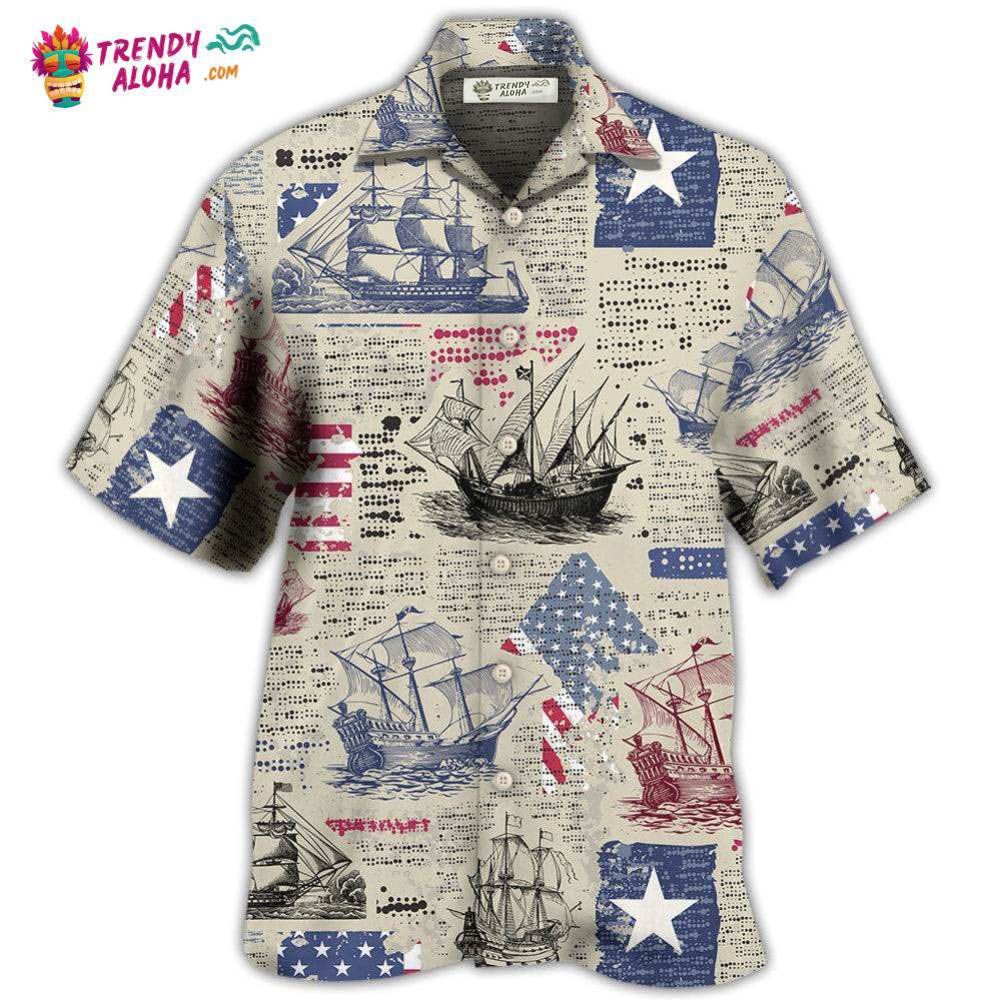 Sailing Us Flag Independence Day Hawaiian Shirt – Trendy Aloha Sailing Us Flag Independence Day Hawaiian Shirt – Trendy Aloha