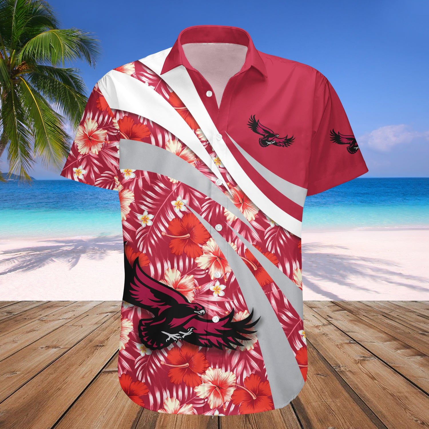 Saint Josephs Hawks Hawaii Shirt Hibiscus Sport Style – NCAA
