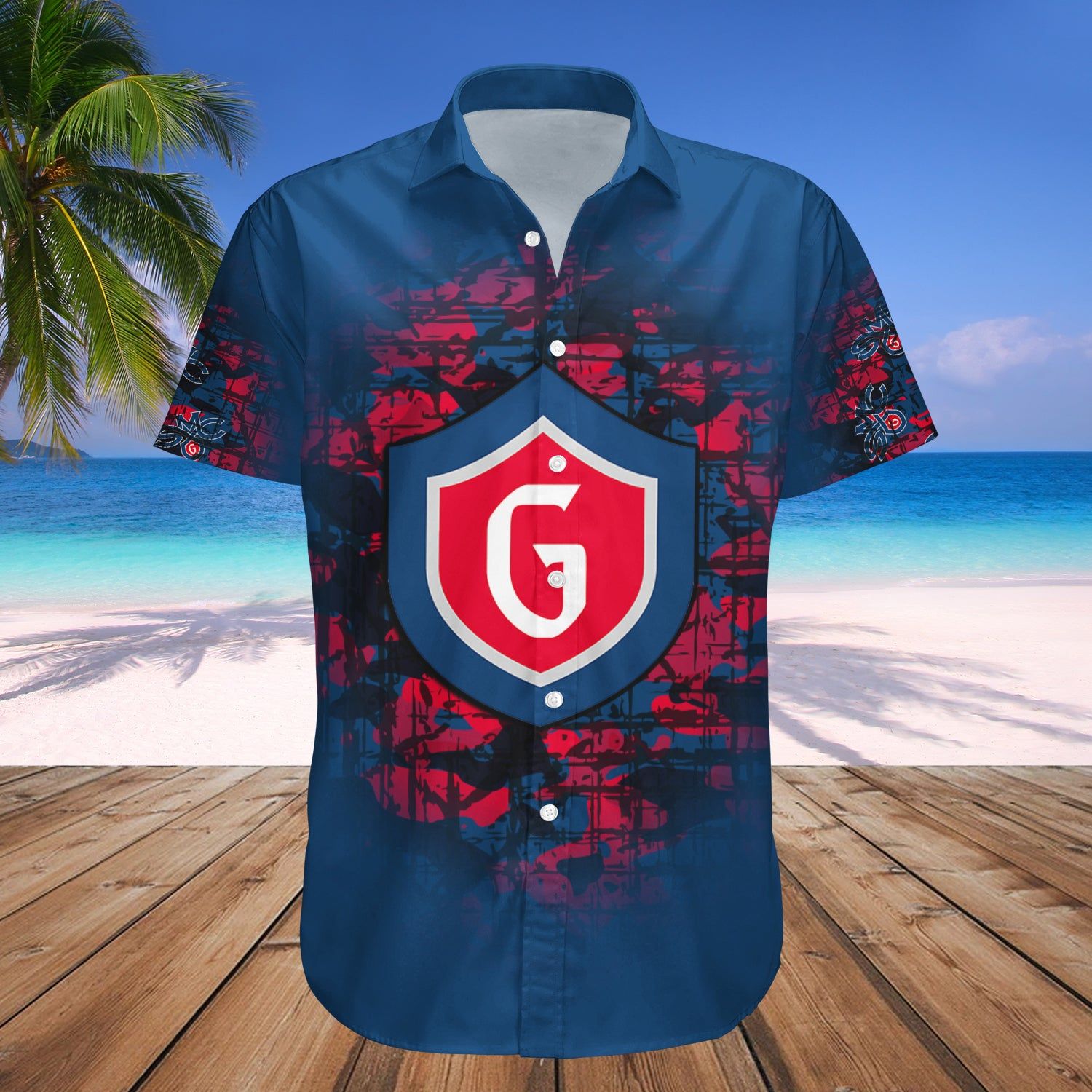 Saint Marys Gaels Hawaii Shirt Camouflage Vintage – NCAA