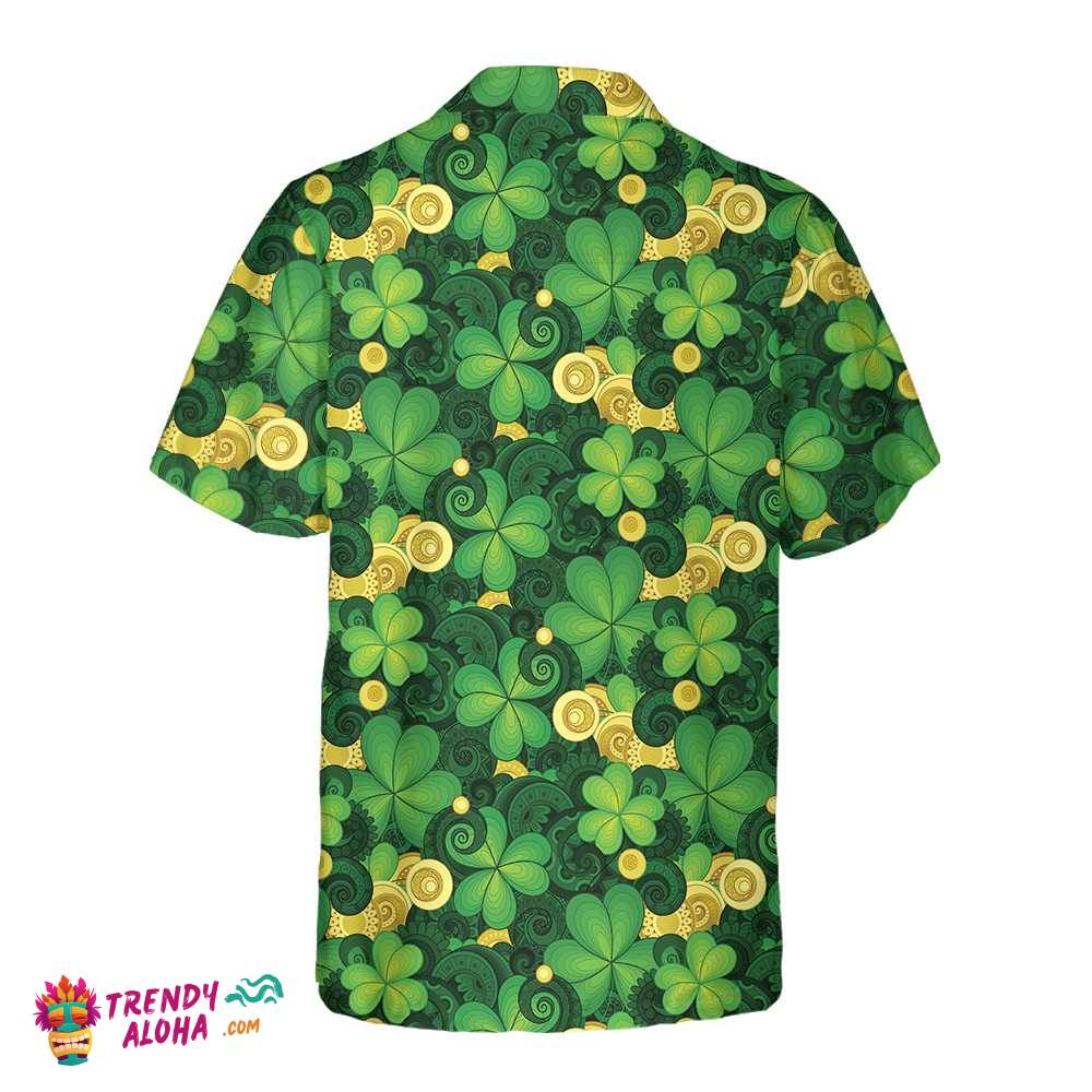 Saint Patrick’s Day Hawaiian Shirt, St. Patricks Day Shirt, Cool St Patrick’s Day Gift