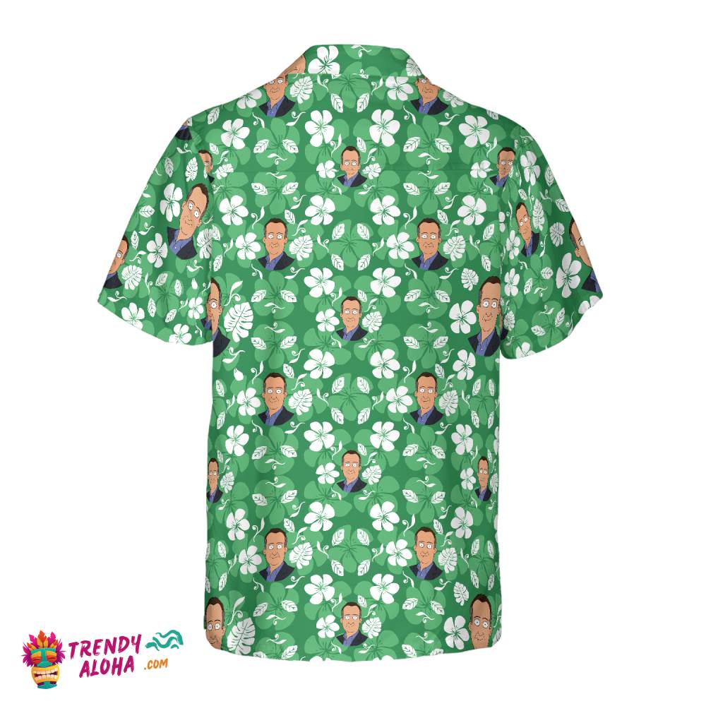 Sam Flowers Pattern Hawaiian Shirt