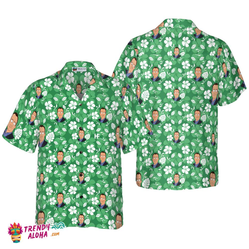 Sam Flowers Pattern Hawaiian Shirt Sam Flowers Pattern Hawaiian Shirt