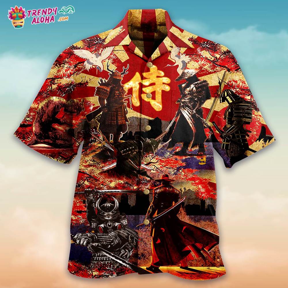 Samurai Don’T Fear Of Death Fear The Unlived Life Samurai Hawaiian Shirt – Trendy Aloha