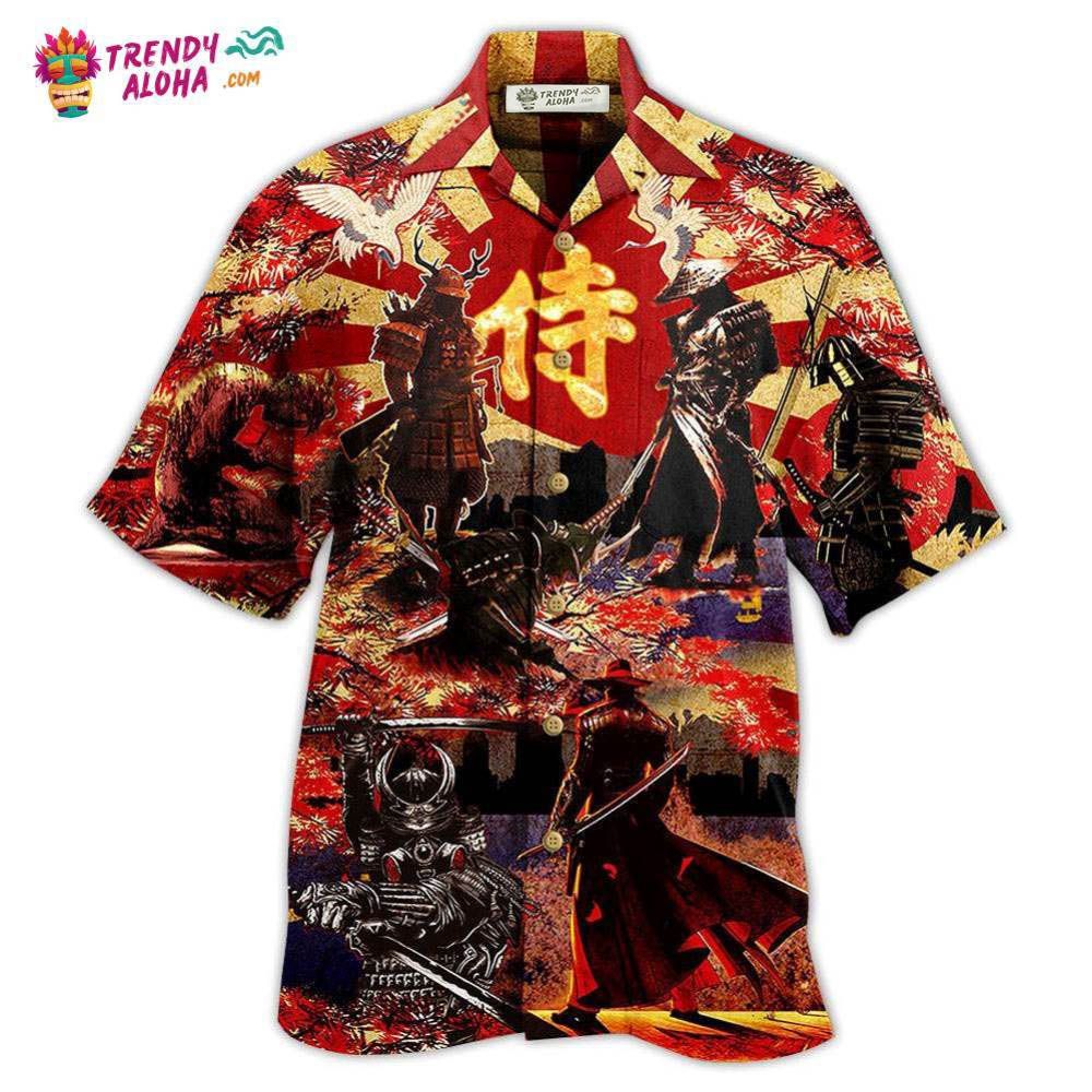 Samurai Don’T Fear Of Death Fear The Unlived Life Samurai Hawaiian Shirt – Trendy Aloha