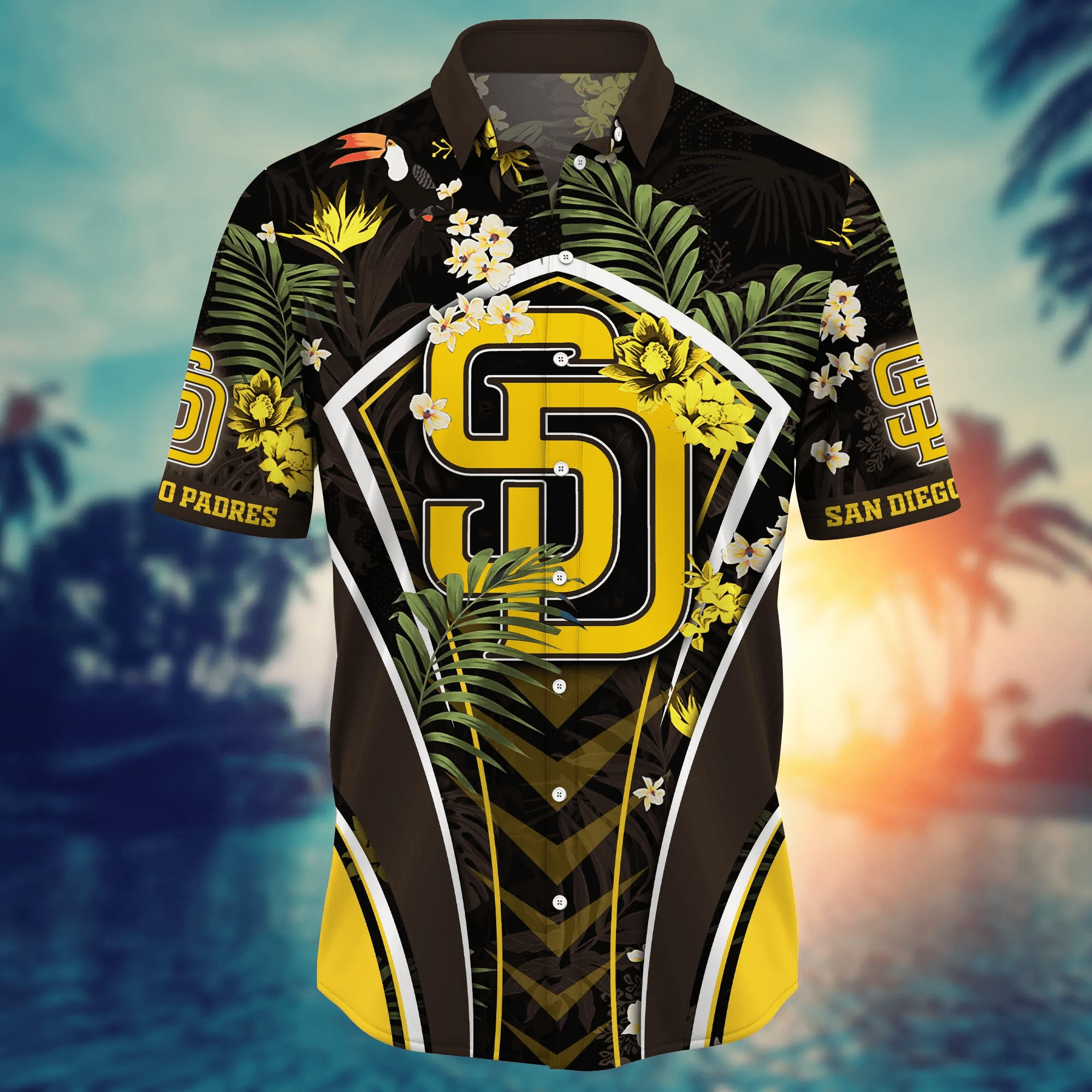 San Diego Padres MLB Hawaiian Shirt Lemonade Stands Aloha Shirt