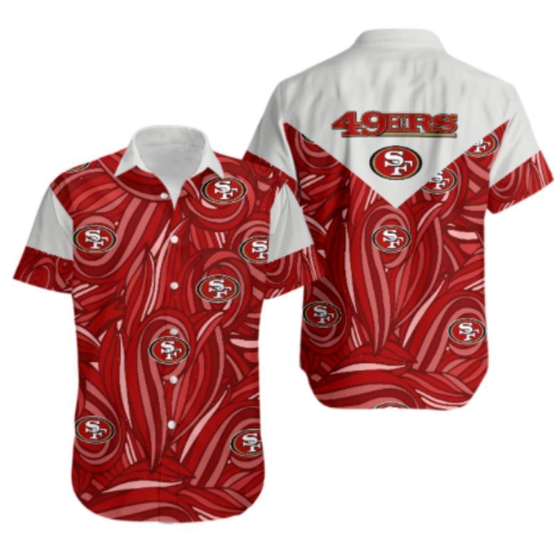 San Francisco 49Ers Hawaii Shirt And Shorts Summer Collection 3 H97