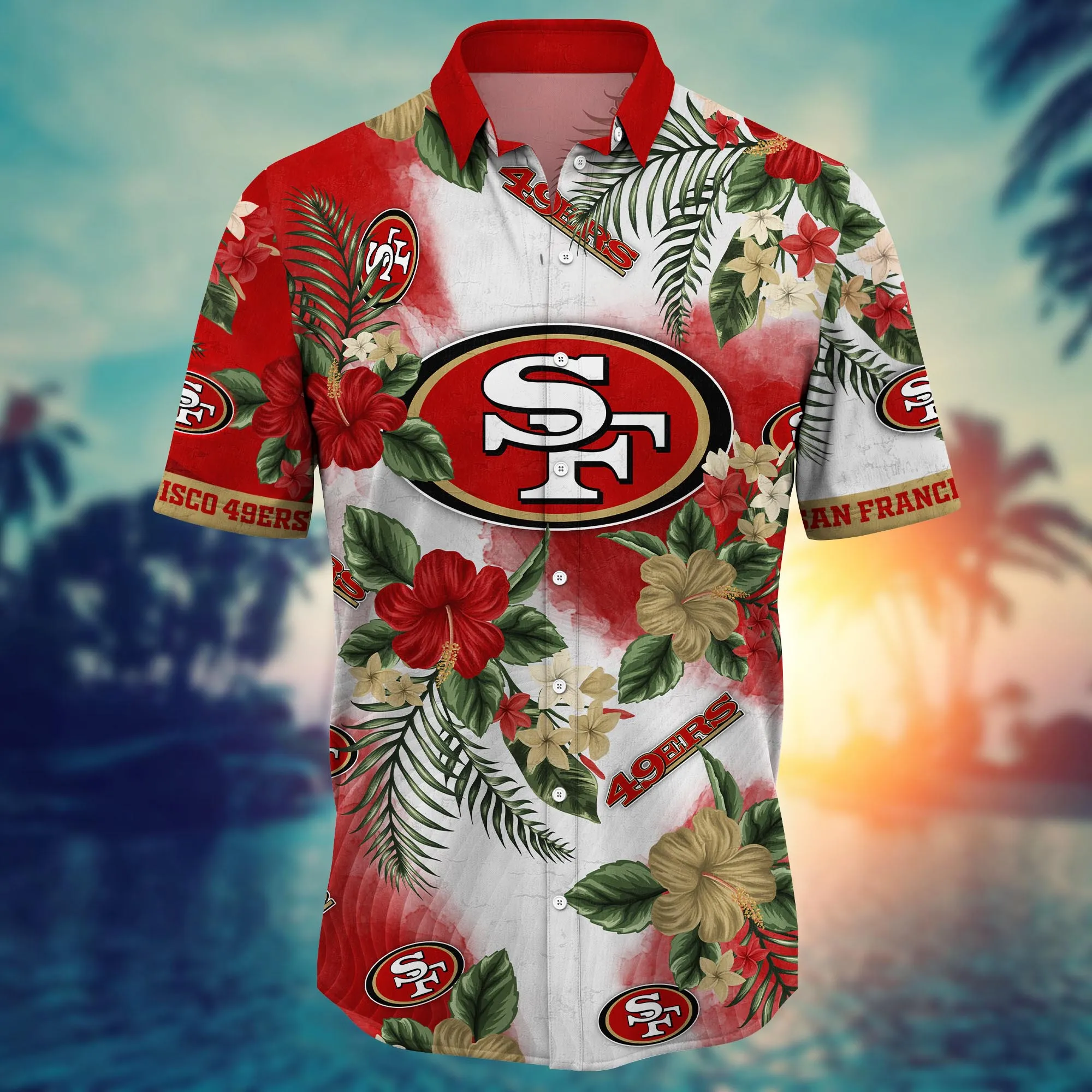 San Francisco 49Ers NFL Hawaiian Shirt Music Festivalstime Premier League Shirts