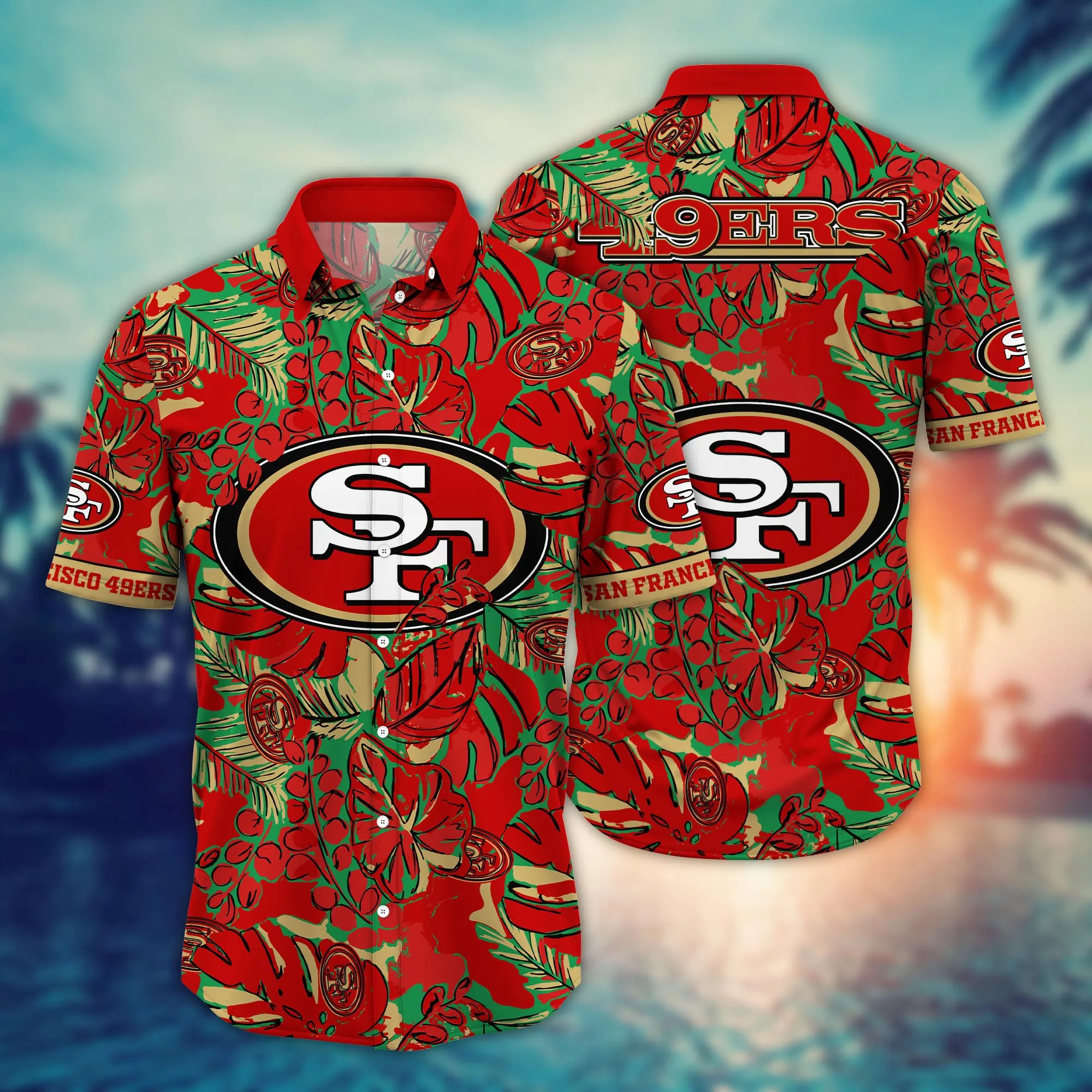 San Francisco 49Ers NFL Hawaiian Shirt Summer Nights The Global Game Shirts