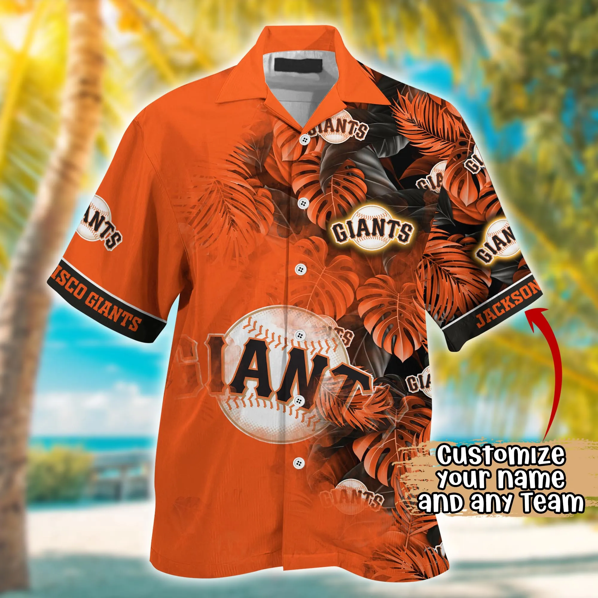 San Francisco Giants MLB Summer Hawaii Shirt And Tshirt Custom Aloha Shirt