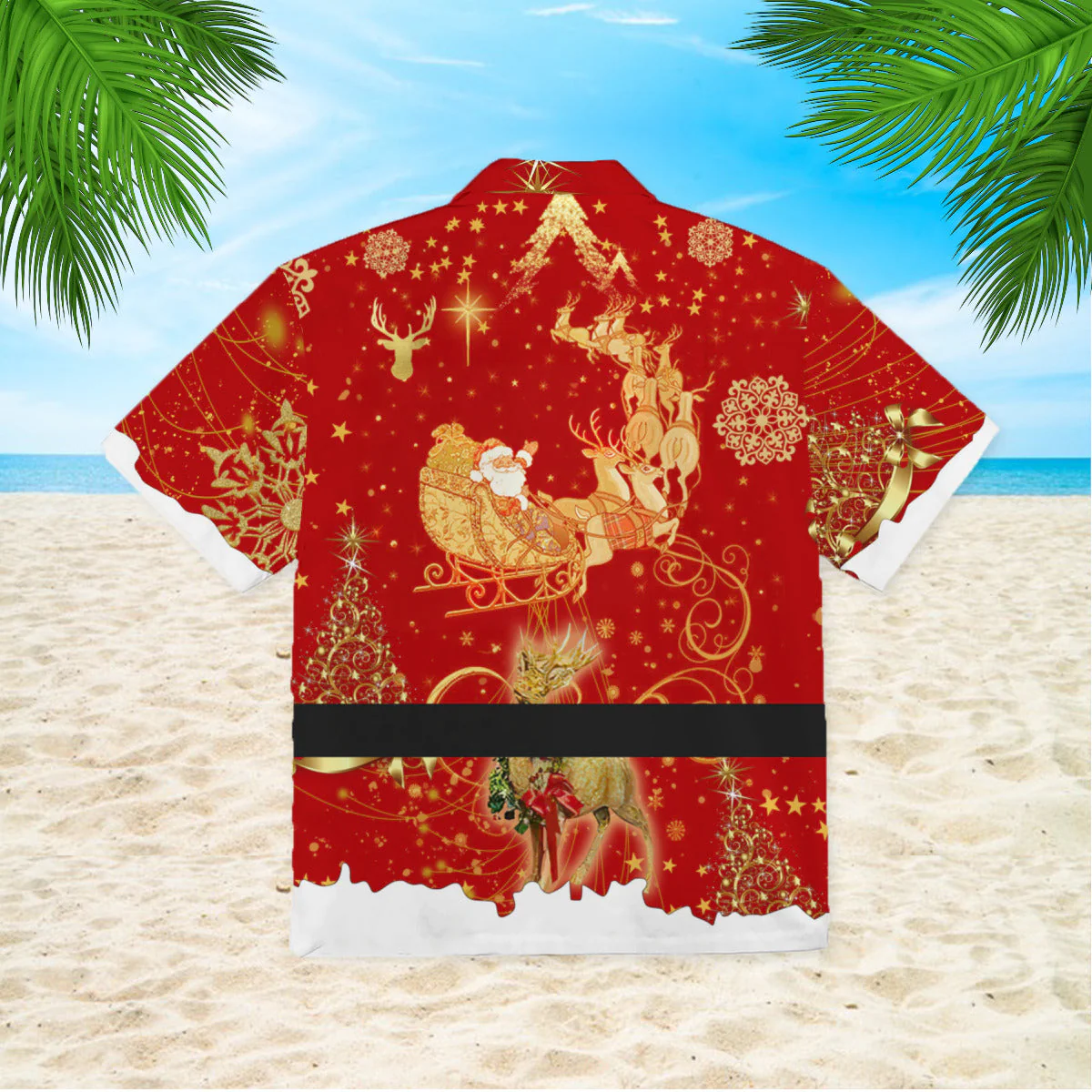 Santa Claus Costume Christmas Trendy Hawaiian Shirt Hw9792N