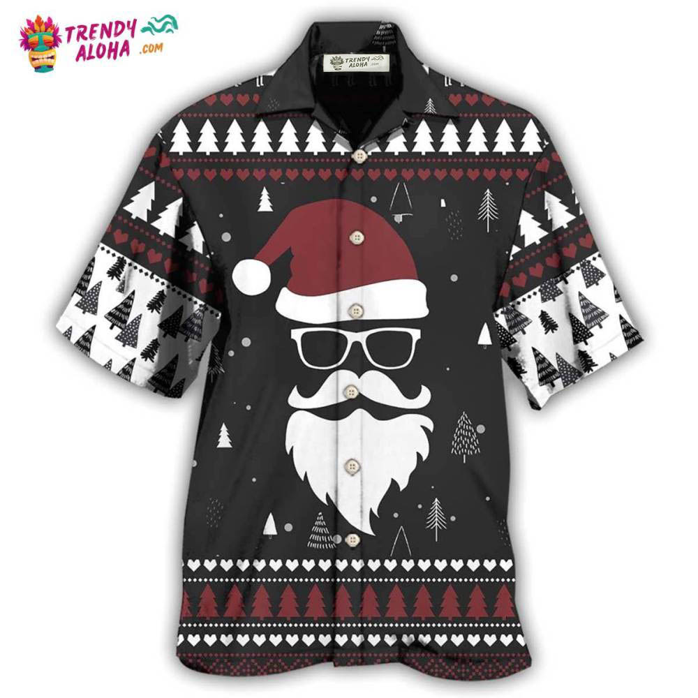Santa Claus Up On The Rooftop Click Click Click Hawaiian Shirt – Trendy Aloha