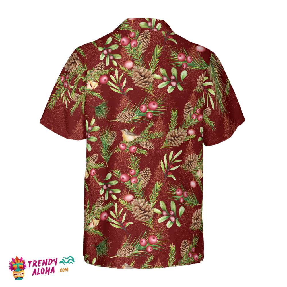 Santa Santa Riding Sleigh 2 Pattern Hawaiian Shirt, Christmas Shirts Short Sleeve Button Down Shirt For Men And Women