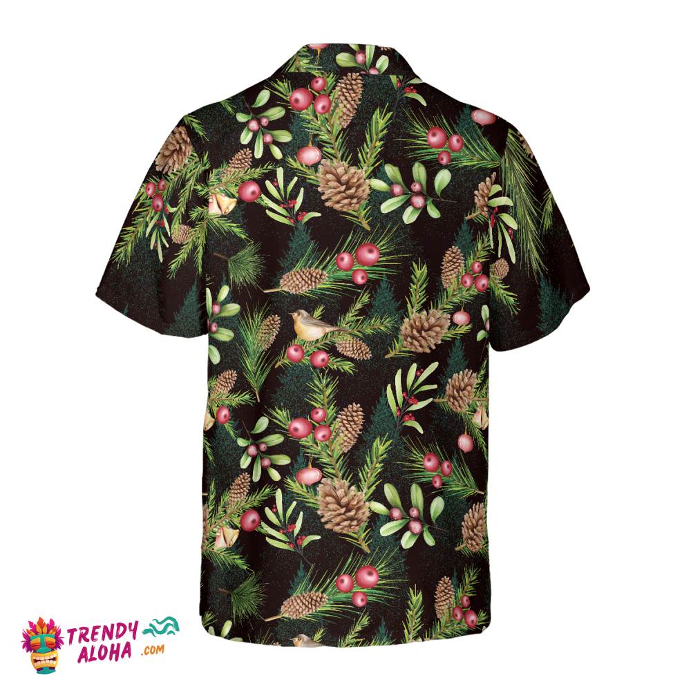 Santa Santa Riding Sleigh 3 Pattern Hawaiian Shirt, Christmas Shirts Short Sleeve Button Down Shirt For Men And Women