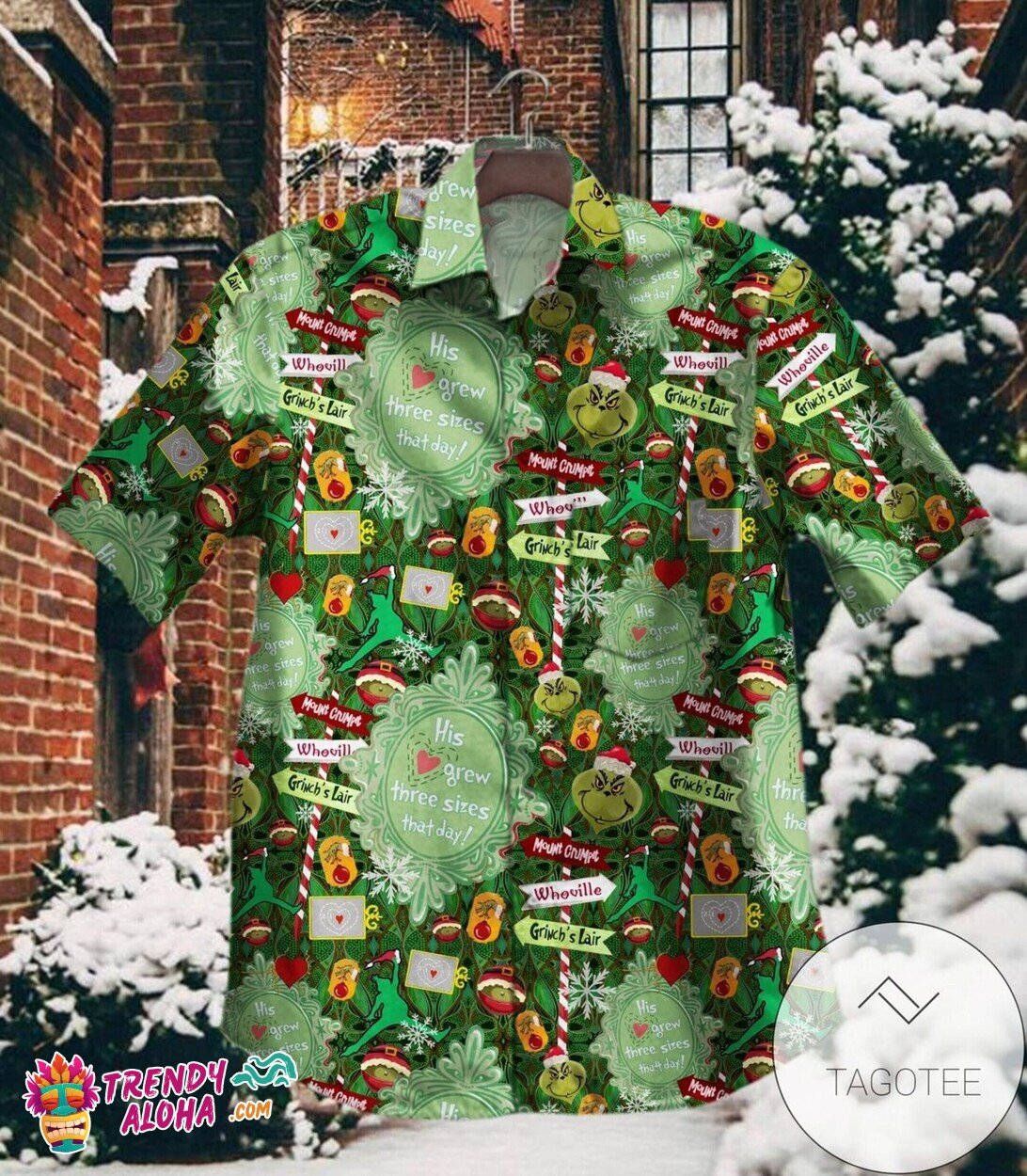Santa’s Christmas Vibes Themed Xmas Gift Hawaiian Shirt
