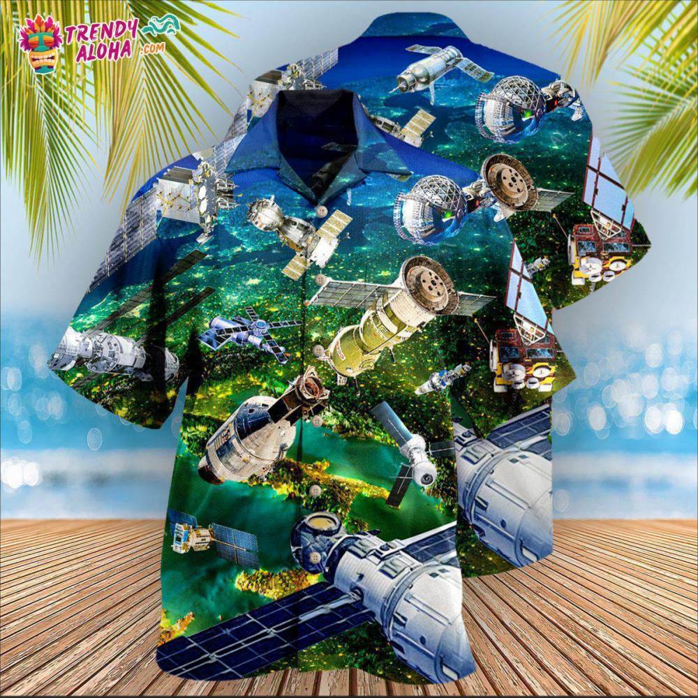 Satellite I Need More Space Hawaiian Shirt – Trendy Aloha