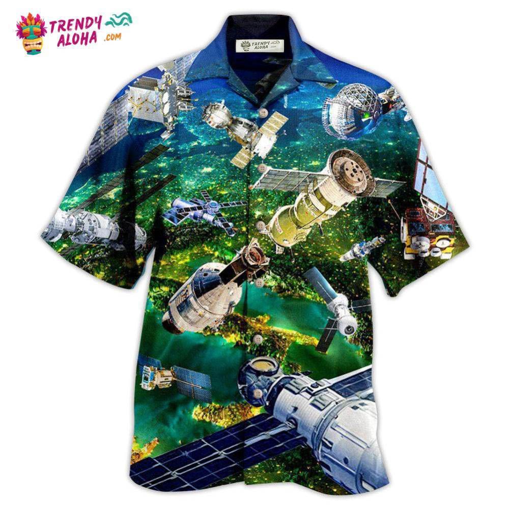 Satellite I Need More Space Hawaiian Shirt – Trendy Aloha