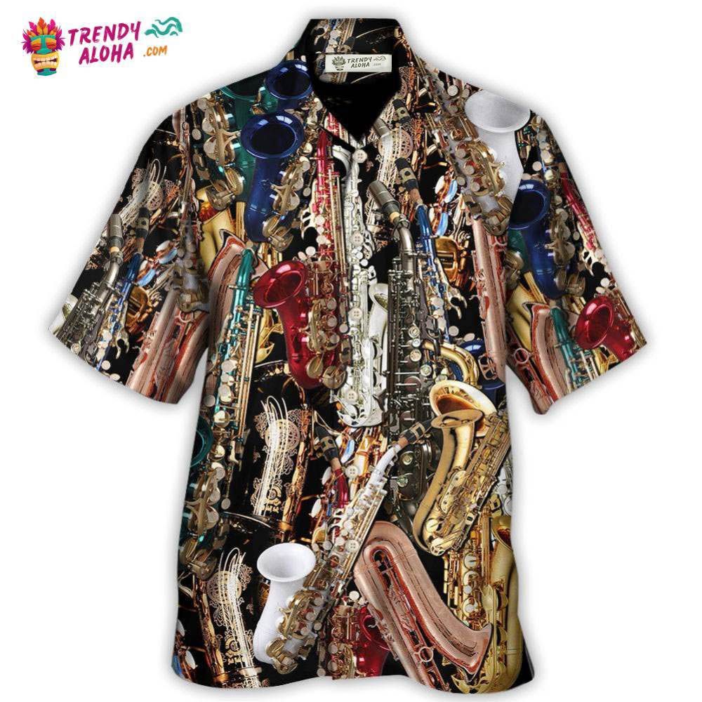 Saxophone I Don’T Need Therapy I Just Need Saxophone Hawaiian Shirt – Trendy Aloha Saxophone I Don’T Need Therapy I Just Need Saxophone Hawaiian Shirt – Trendy Aloha