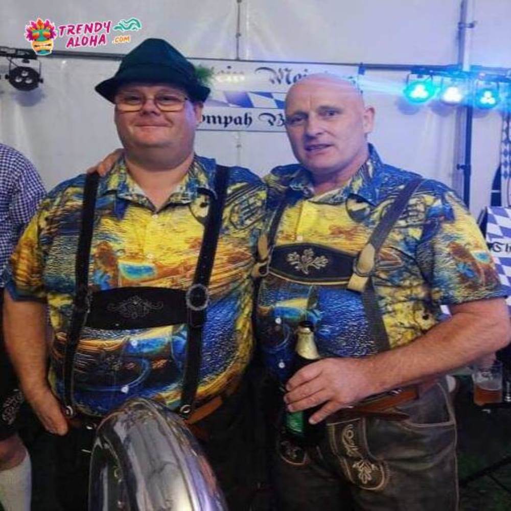 Saxophone Music Love Peace Life Yellow Hawaiian Shirt – Trendy Aloha