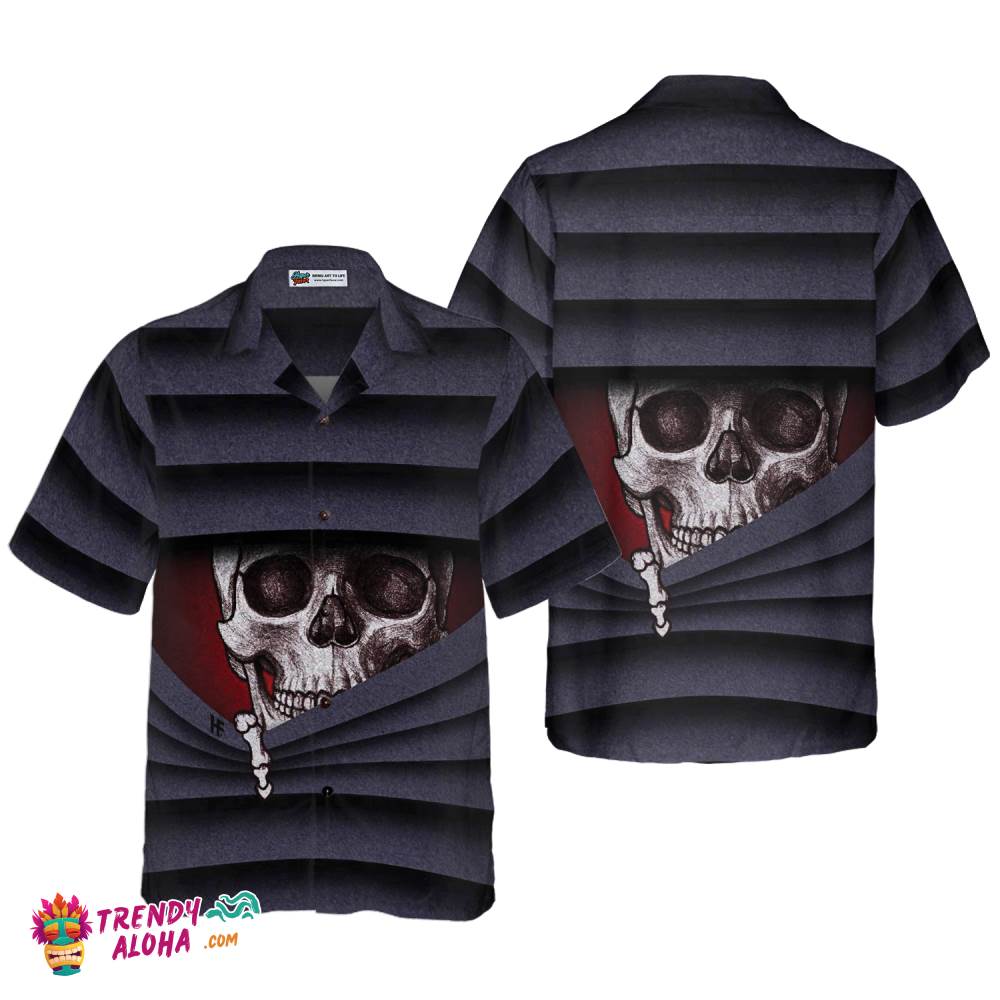 Say Hello To Devil Halloween Shirt Hawaiian Shirt