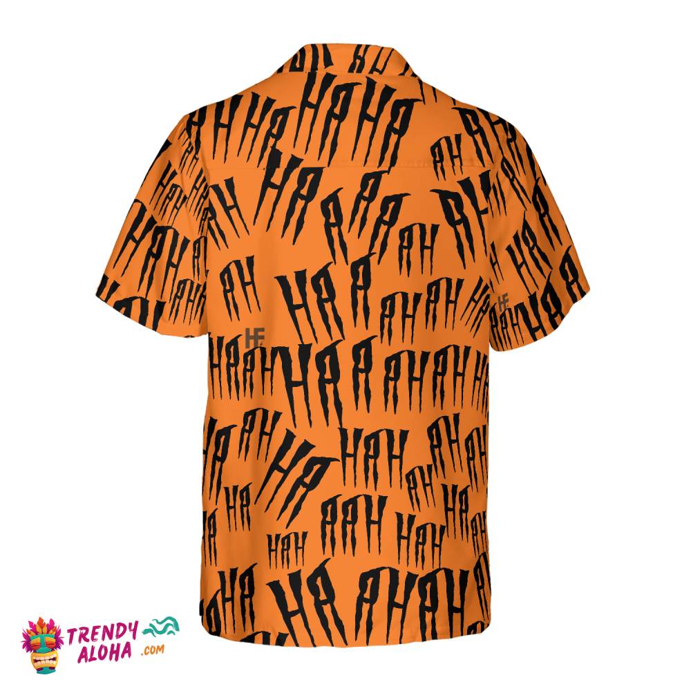 Scary Laugh For Halloween Hawaiian Shirt