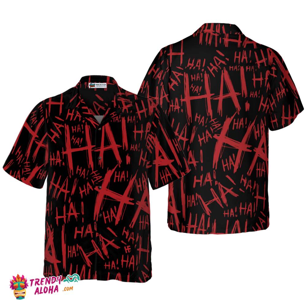 Scary Laugh For Halloween V2 Hawaiian Shirt