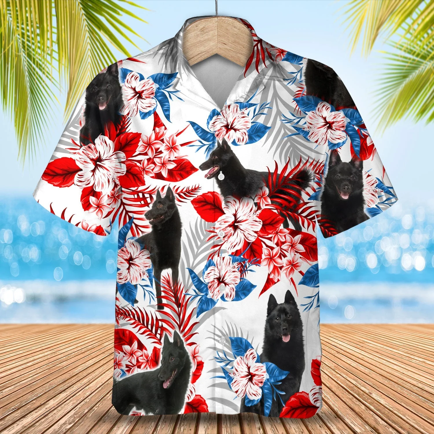 Schipperke Trendy Hawaiian Shirt – Summer Aloha Shirt, Trendy Hawaiian Shirt For Men And Women